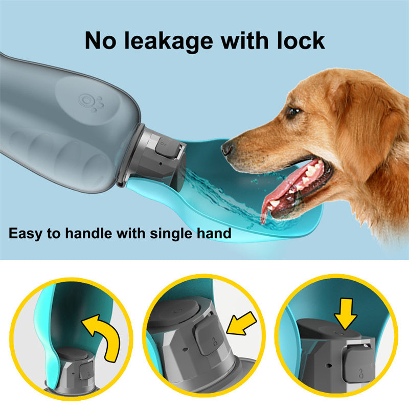 Travel-Friendly Dog Water Bottle